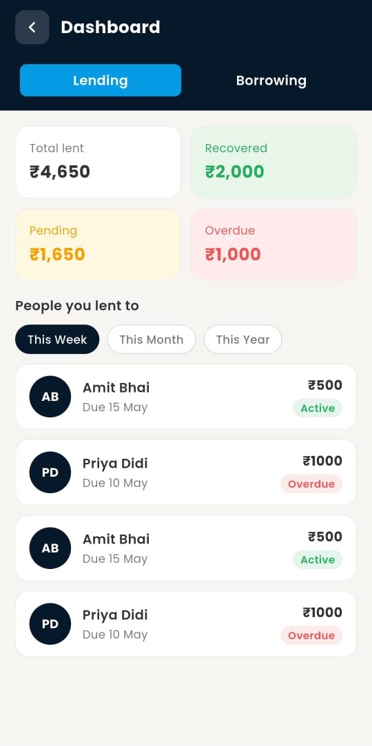 App Screen